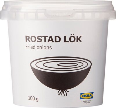 Rostad Lök - Röstzwiebeln / Fried Onions - Prodotto