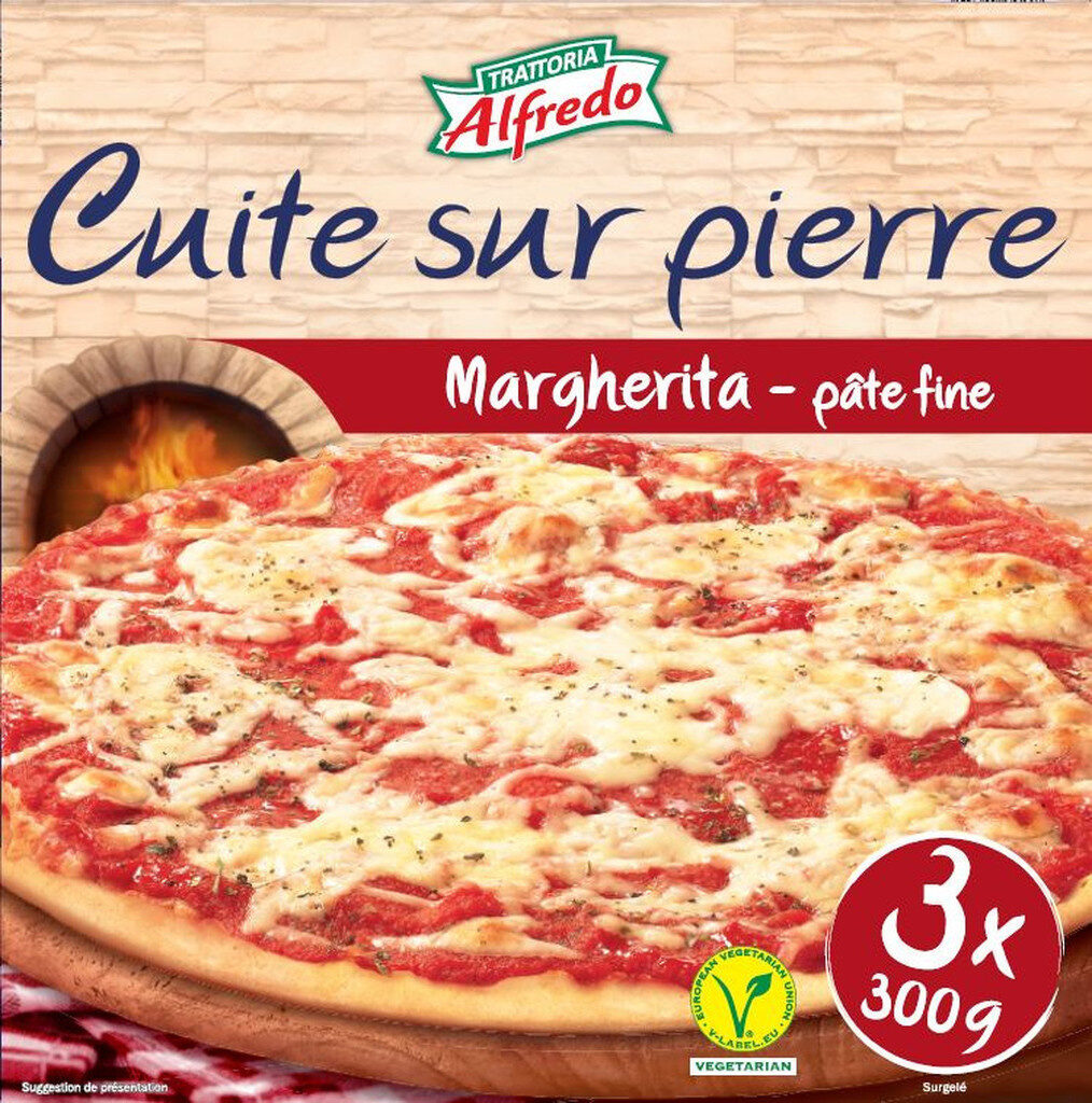 Pizza Margherita - pâte fine - Prodotto - fr