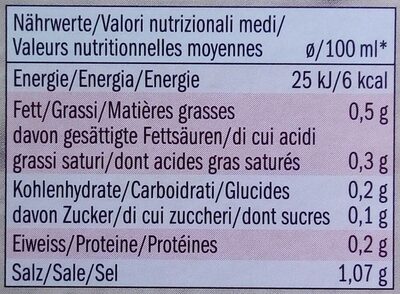Rindfleischbouillon - Valori nutrizionali - de