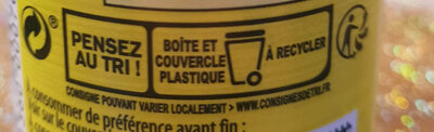 Knorr Assaisonnement En Poudre Aromat Tube 70g - Istruzioni per il riciclaggio e/o informazioni sull'imballaggio - fr