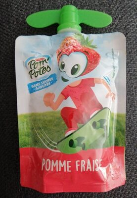 Pom'Potes (Pomme/Fraise) sans sucres ajoutés - Prodotto - fr