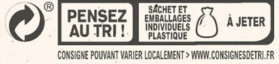 NESTLE L'ATELIER Carrés Dégustation Eclat Noir 192g - Istruzioni per il riciclaggio e/o informazioni sull'imballaggio - fr