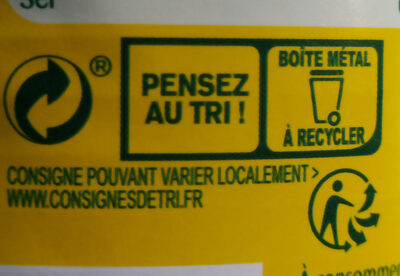 Le Ravioli, Pur Bœuf - Istruzioni per il riciclaggio e/o informazioni sull'imballaggio - fr