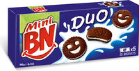 Mini-biscuits fourrés goût chocolat et vanille - Prodotto - fr