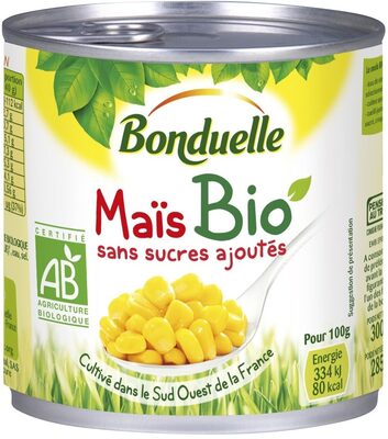 Maïs Bio sans sucres ajoutés - Prodotto - fr