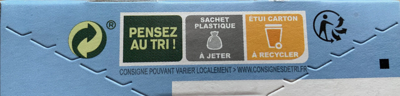 Sablé saveur Citron Yuzu au Maltitol - Istruzioni per il riciclaggio e/o informazioni sull'imballaggio - fr