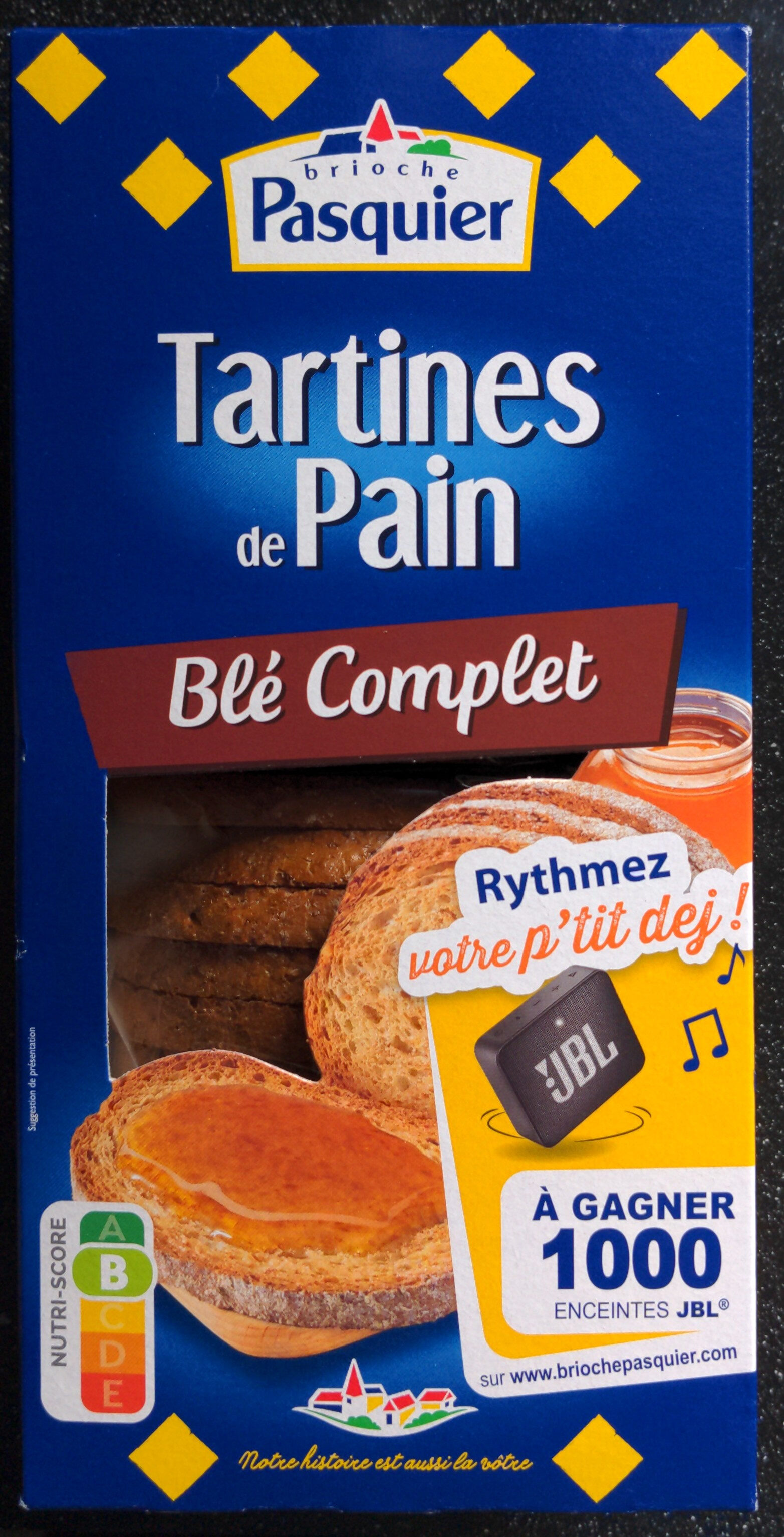 Tartines de Pain Blé Complet - Prodotto - fr
