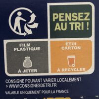 Tartines de Pain Blé Complet - Istruzioni per il riciclaggio e/o informazioni sull'imballaggio - fr
