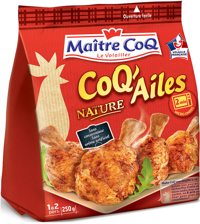 Coq ailes Nature 250g - Prodotto - fr