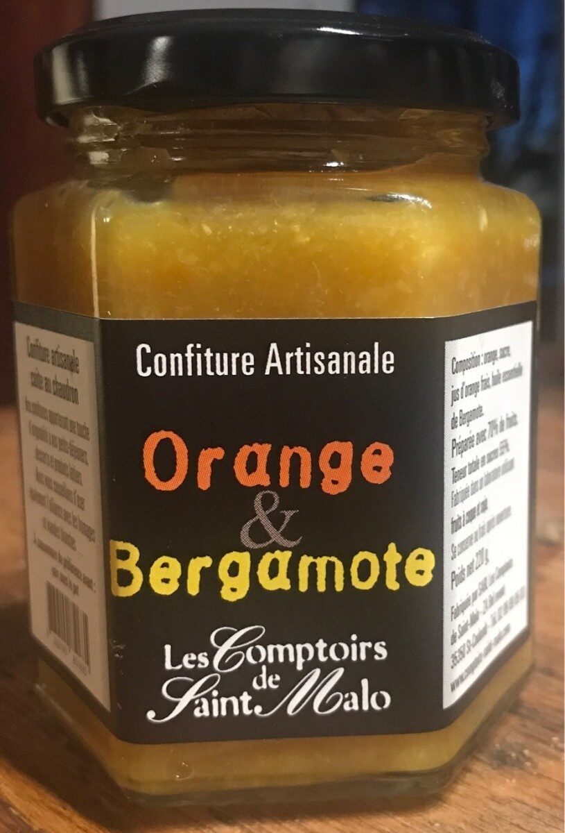 Confiture artisanale Orange Bergamote - Prodotto - fr