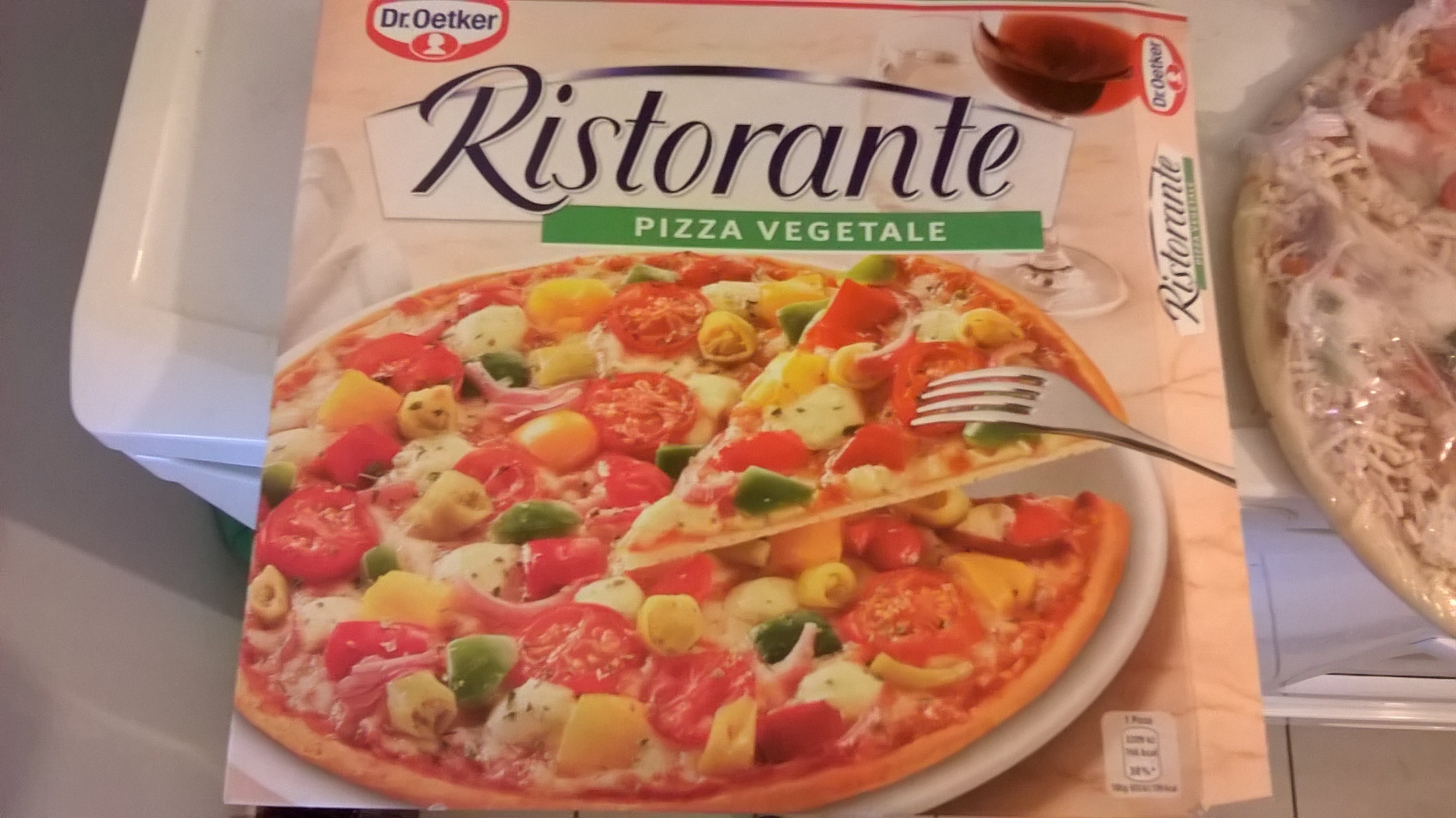 Ristorante: Pizza vegetale - Prodotto