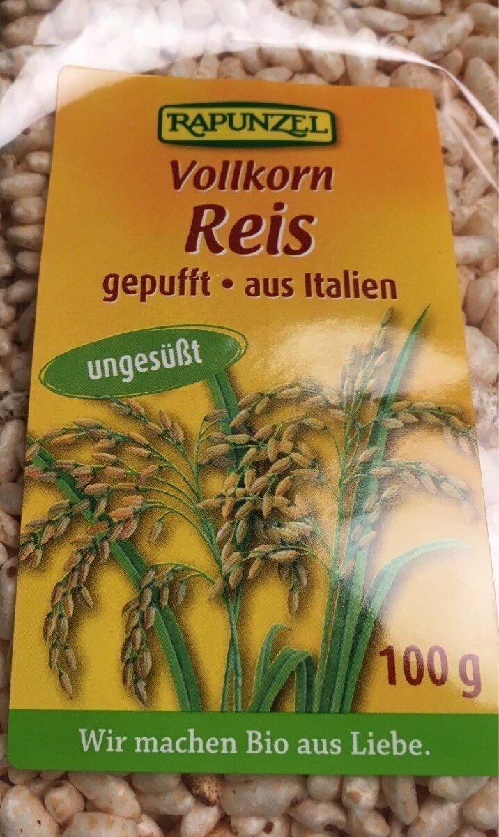 Vollkorn Gepufftes Reis - Prodotto - de