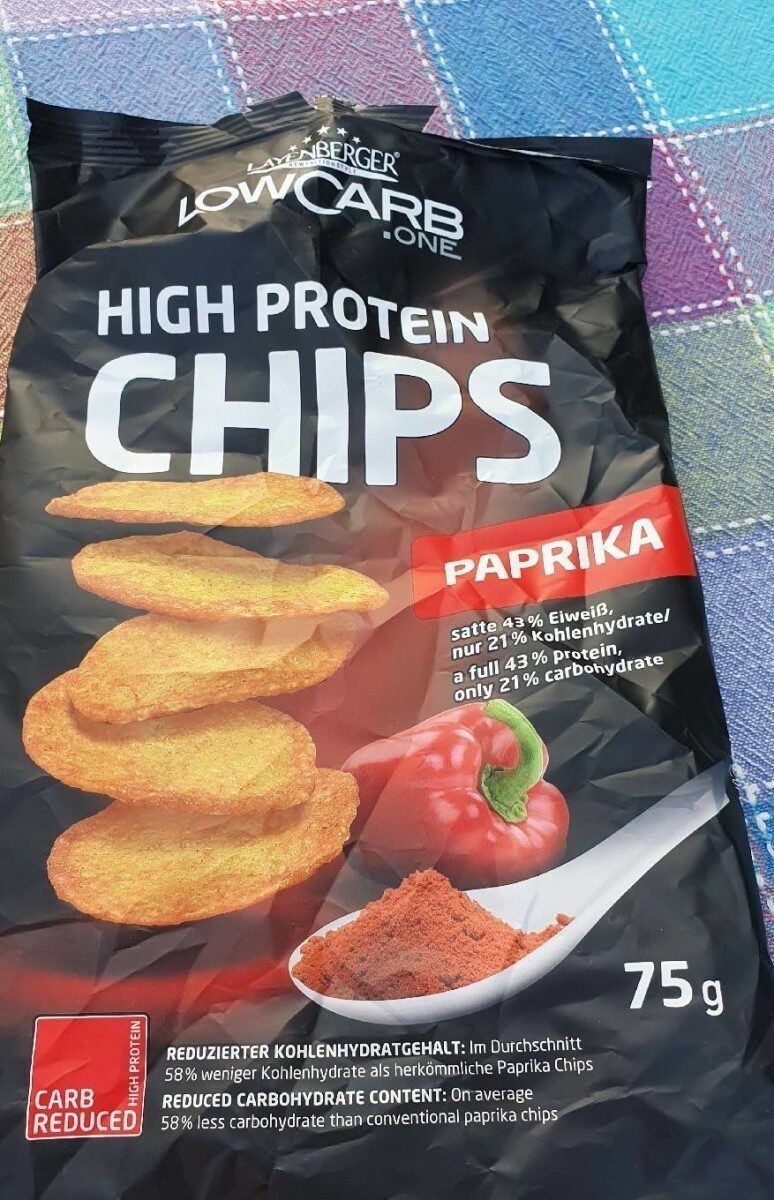 High Protein Chips Paprika - Prodotto - de
