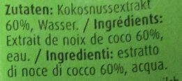 Coconut Milk - Kati - Ingredienti - fr