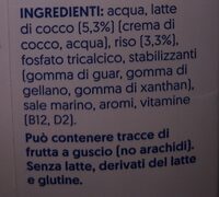 Kokosnuss - Ingredienti - it