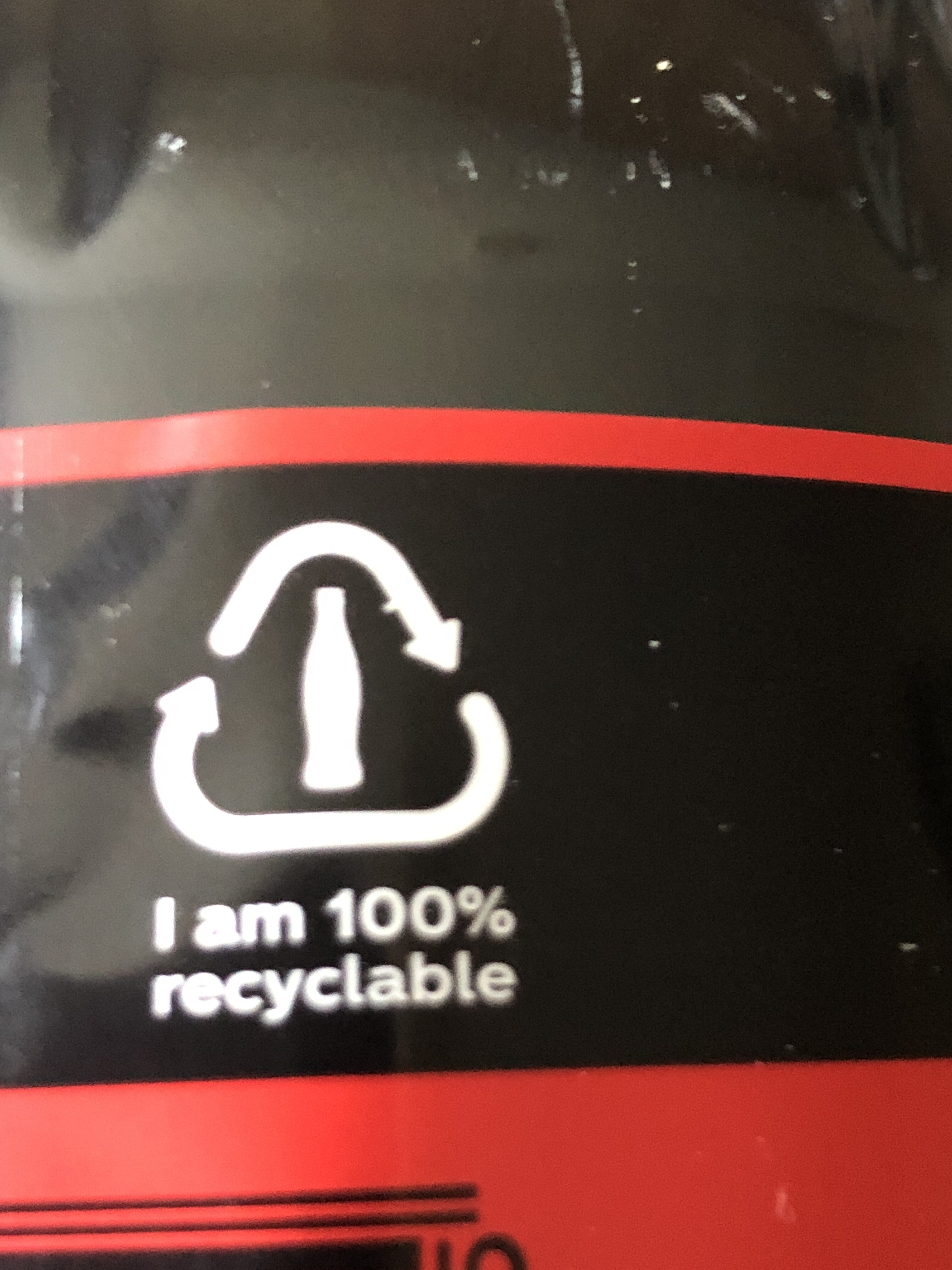 Coca Cola Zero - Istruzioni per il riciclaggio e/o informazioni sull'imballaggio - en
