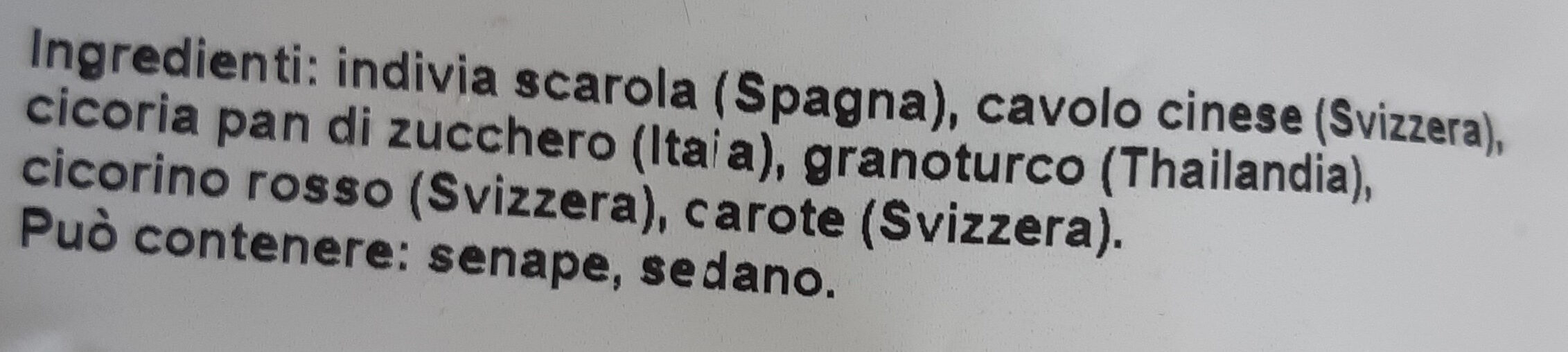 Rustico salad - Ingredienti - it