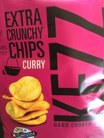Kezz Extra Crunchy Chips Curry - Prodotto - fr