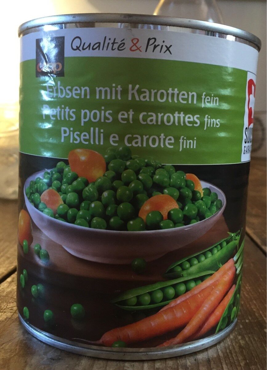 Erbsen mit Karotten fein - Prodotto - fr