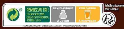 NESTLE FITNESS Chocolat Noir Céréales - Istruzioni per il riciclaggio e/o informazioni sull'imballaggio - fr