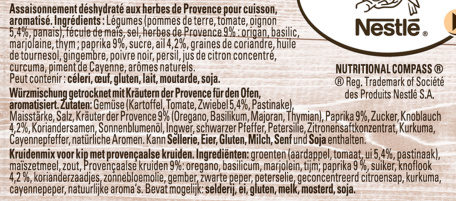 MAGGI Papillotes Poulet Herbes de Provence - Ingredienti - fr