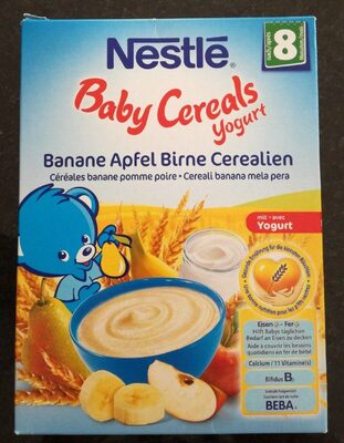 Baby cereals yogurt (banane, pomme, poire) - Prodotto - fr