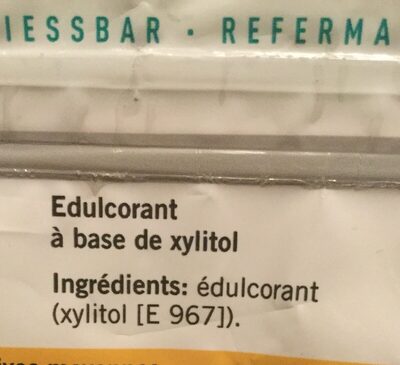 Xylit - Ingredienti - fr