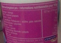 Chewing gum mentos - Valori nutrizionali - fr