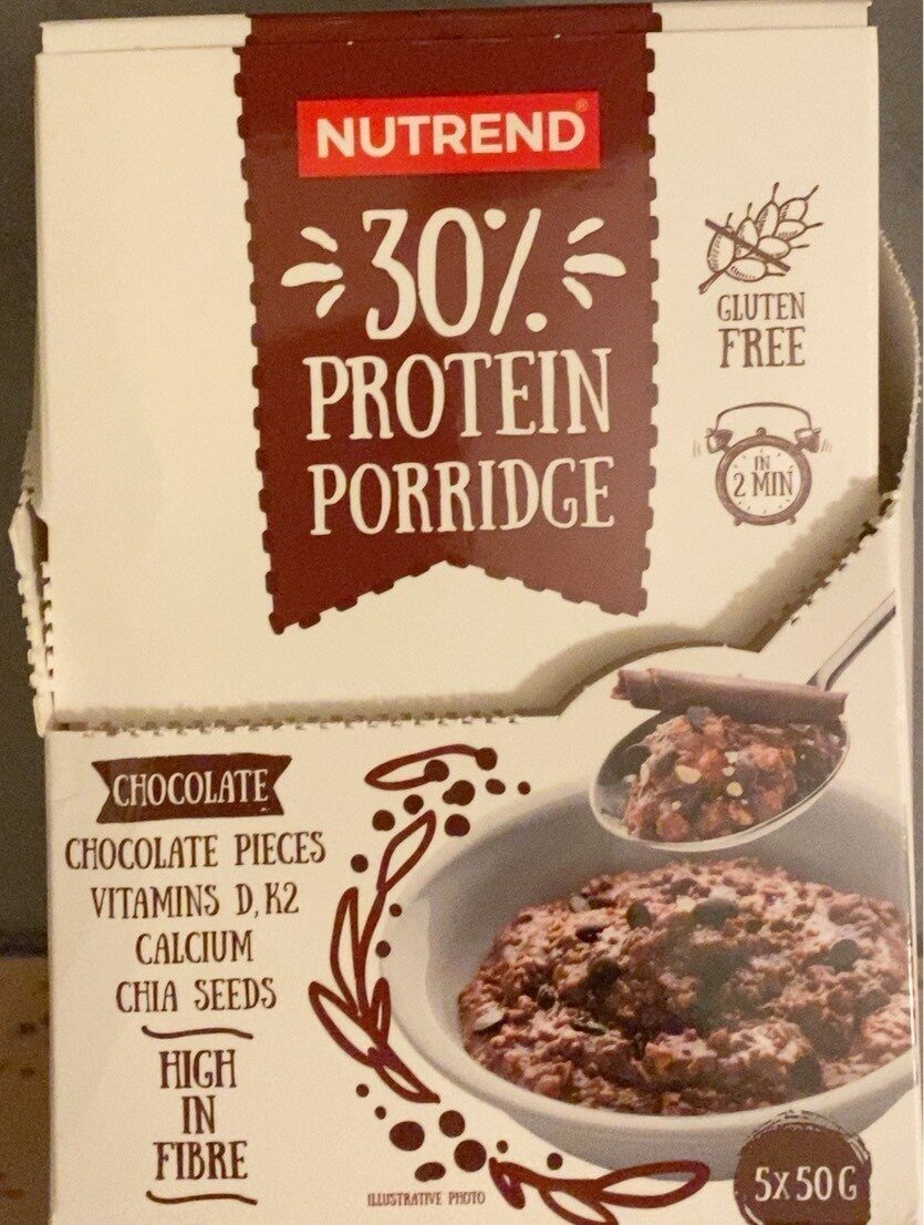 30% protein porridge chocolate - Prodotto - en